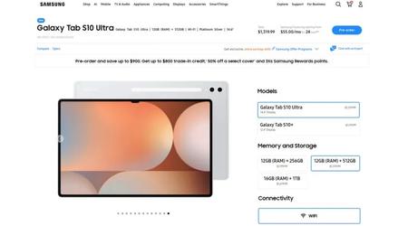 Od 1000 do 1620 dolarów: Samsung ujawnia ceny Galaxy Tab S10 w USA 