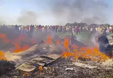 Myśliwiec Mirage-2000 rozbija się w Indiach, ...