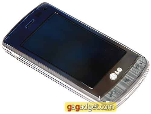Transparent Crystal: wideorecenzja telefonu LG GD900 Crystal-2