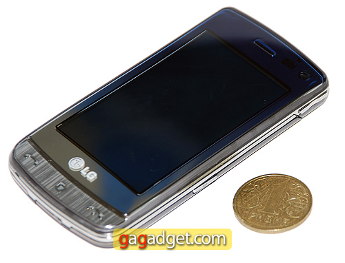 Transparent Crystal: wideorecenzja telefonu LG GD900 Crystal-4