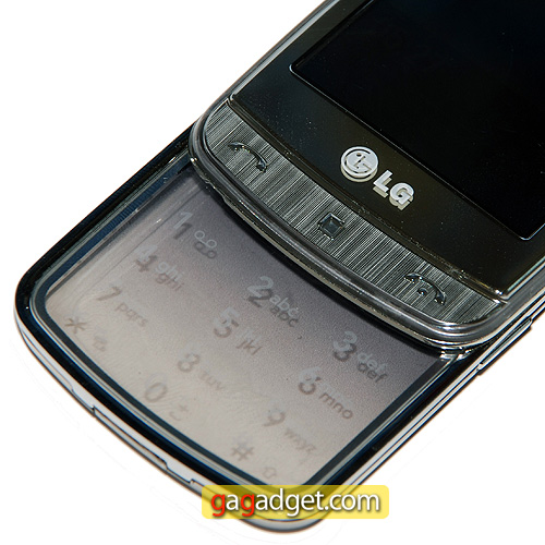 Transparent Crystal: wideorecenzja telefonu LG GD900 Crystal-19