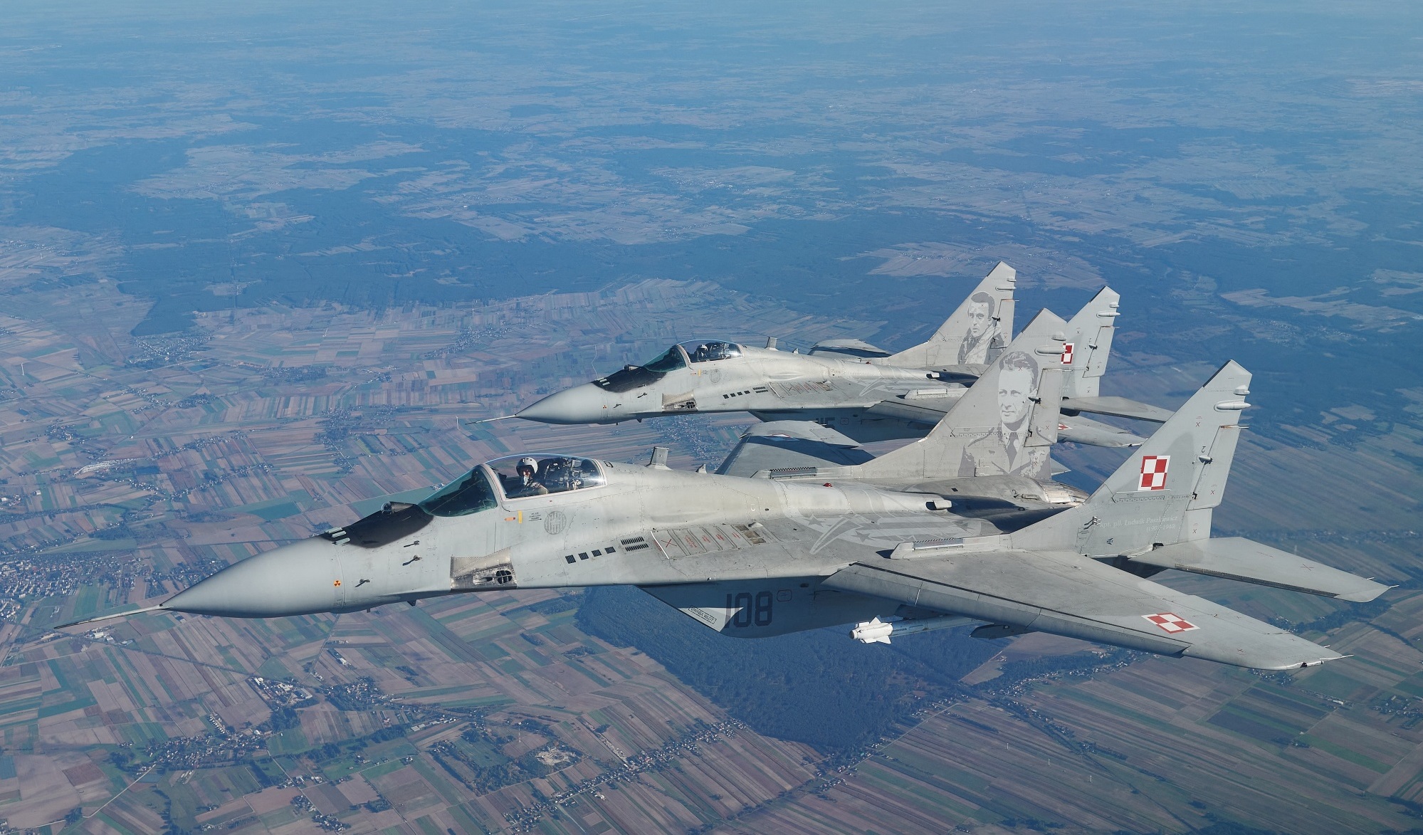 Polska przekazuje Ukrainie 14 radzieckich myśliwców wielozadaniowych MiG-29