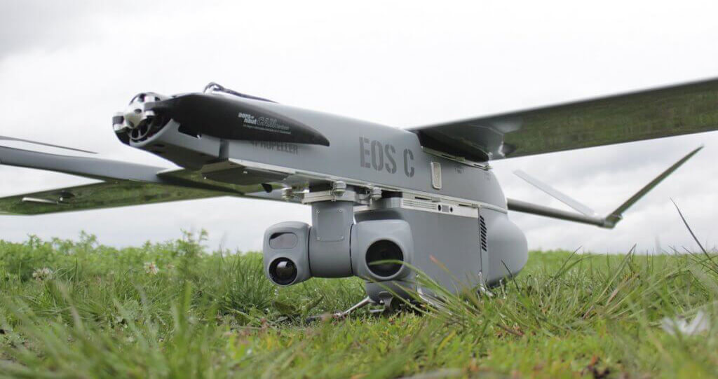 Dron EOS C VTOL o wartości 165 000 euro pomógł AFU zniszczyć rosyjską artylerię