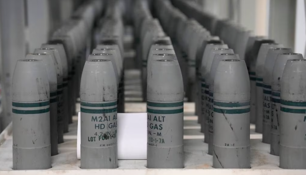 USA niszczą pozostałe zapasy broni chemicznej - pociski z sarinem mają zostać zniszczone w Kentucky