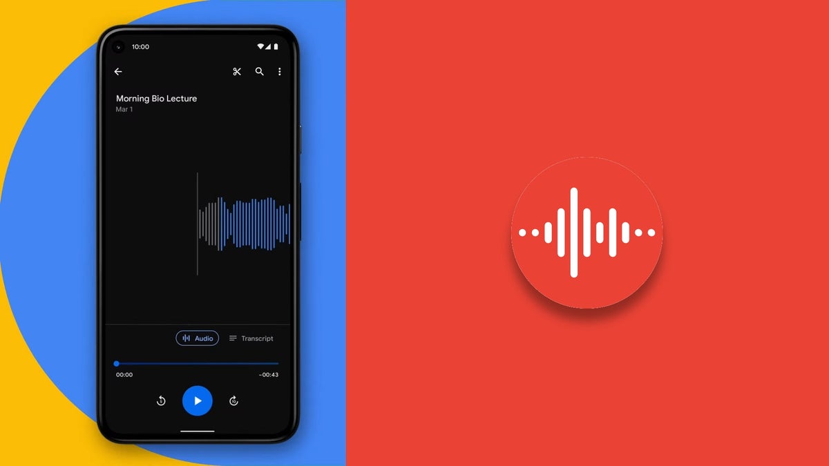 Aktualizacja Google Recorder: nowy interfejs i logo