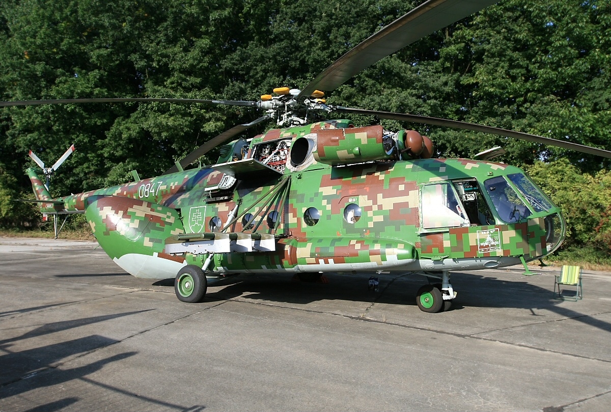 Słowacja wysłała na Ukrainę cztery śmigłowce Mi-17