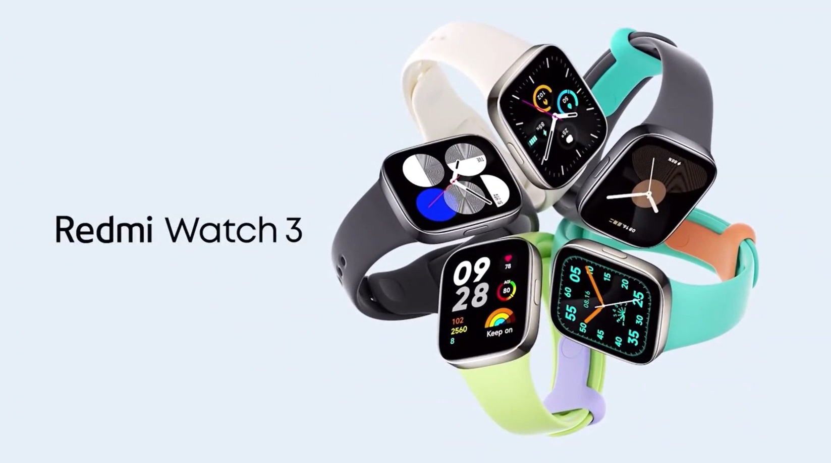 Redmi Watch 3 - wyświetlacz AMOLED 1,75", 121 trybów sportowych, GPS i NFC za 70 dolarów