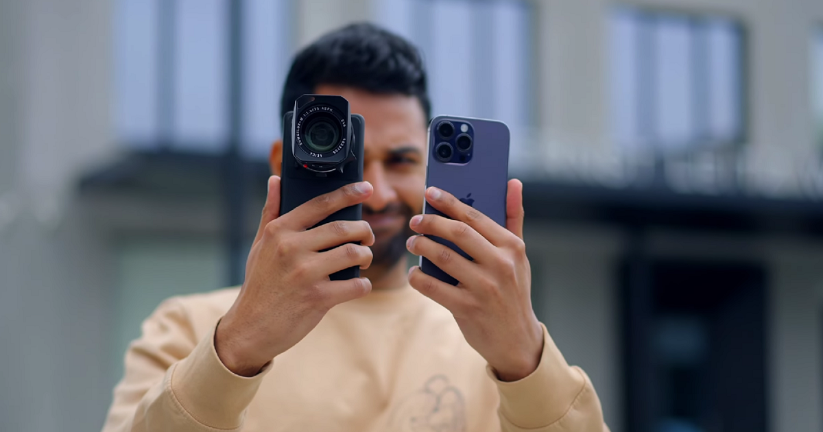 Aparat Xiaomi 12S Ultra Concept z zewnętrznym obiektywem Leica M za 43 tys. dolarów w porównaniu do iPhone'a 14 Pro Max