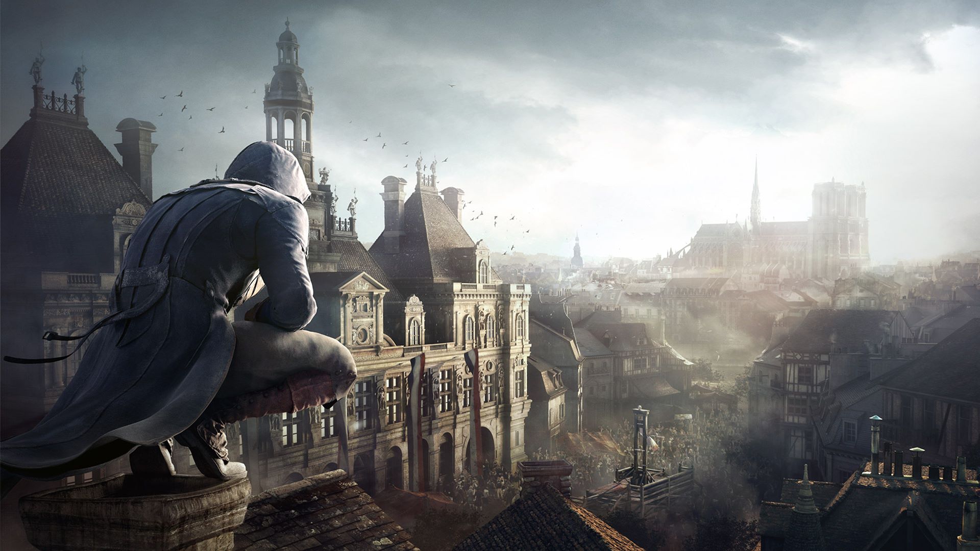 Ubisoft dystrybuuje Assassin's Creed: Unity na PC z powodu pożaru w Notre Dame de Paris