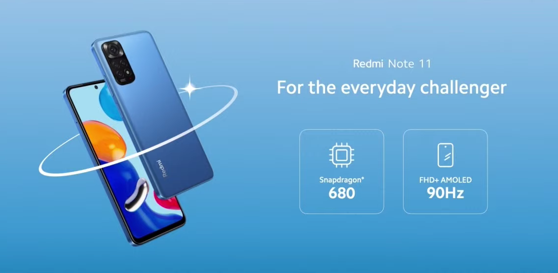 Redmi Note 11 — Snapdragon 680, aparat 50 MP, NFC, ekran AMOLED 90 Hz i MIUI 13 od 175 USD