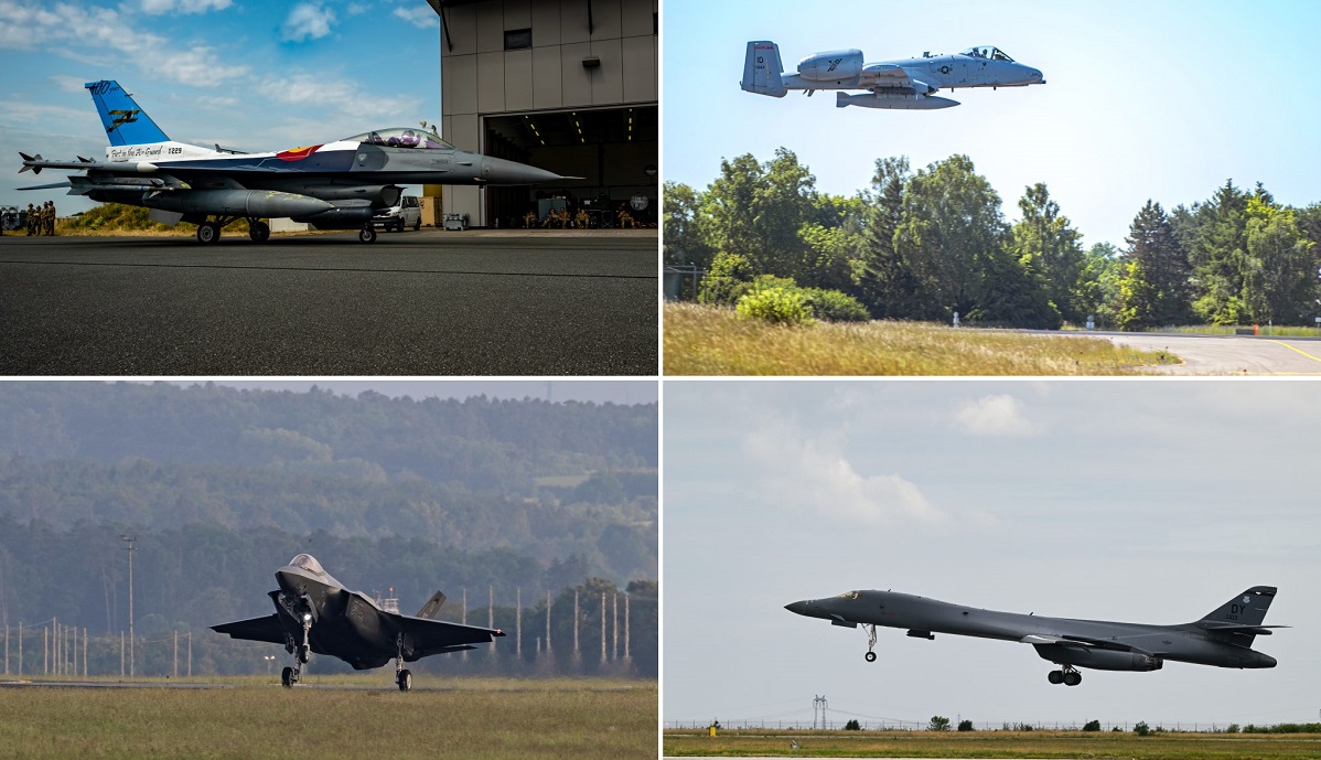 69 najlepszych zdjęć z Air Defender 2023 - największych ćwiczeń wojskowych w historii NATO z udziałem dziesiątek samolotów, w tym F-35, F-15, F-16 i A-10.