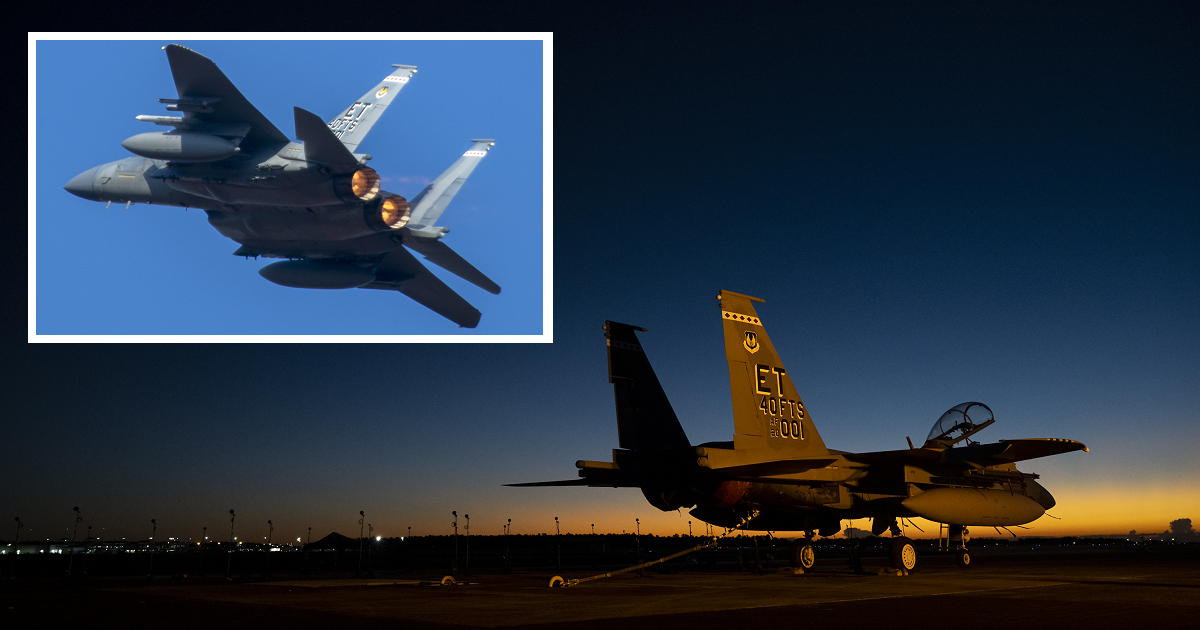 Najnowszy myśliwiec F-15EX Eagle II po raz pierwszy w serii F-15 przechodzi testy akustyczne