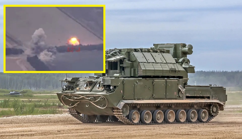 Ukraińskie siły obronne zniszczyły samobieżną wyrzutnię rosyjskiego systemu Tor-M2 SAM o wartości 25 milionów dolarów.
