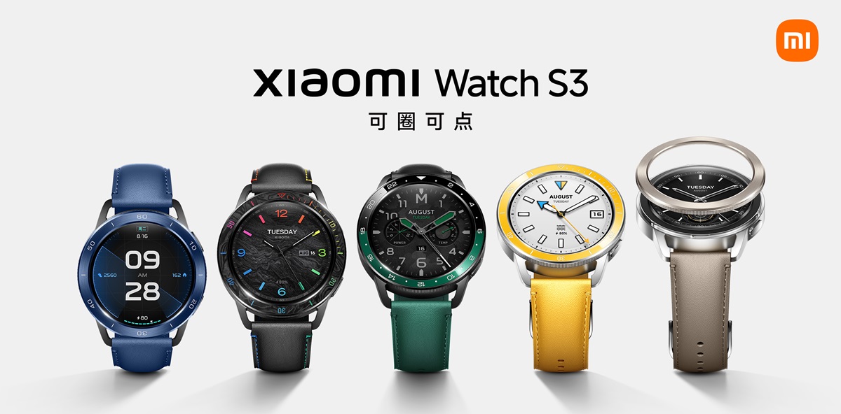 Xiaomi Watch S3 - wyświetlacz AMOLED, wymienna ramka, eSIM i system operacyjny HyperOS w cenie 135 USD