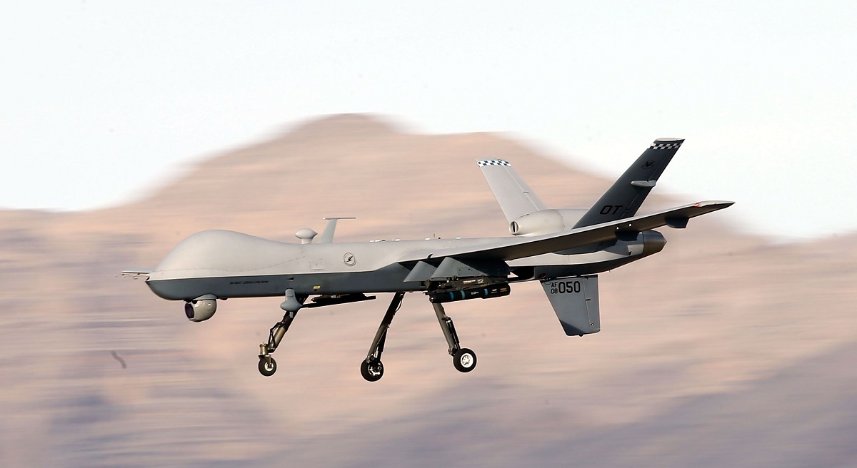 Rosja chce zbadać zestrzelony amerykański dron MQ-9 Reaper do ostatniej śrubki