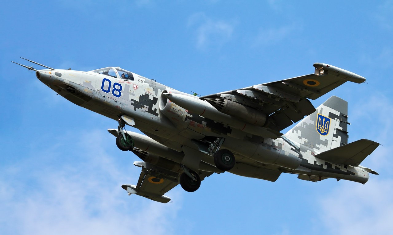 Ukraińskie lotnictwo wojskowe zniszczyło kilkadziesiąt jednostek rosyjskich pojazdów opancerzonych