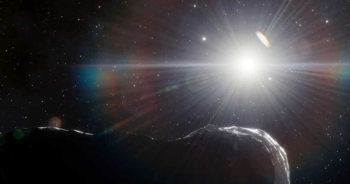 Naukowcy odkryli, że zabójcza dla planet asteroida 2022 AP7 o długości 1,5 km przez cały czas ukrywała się za Słońcem