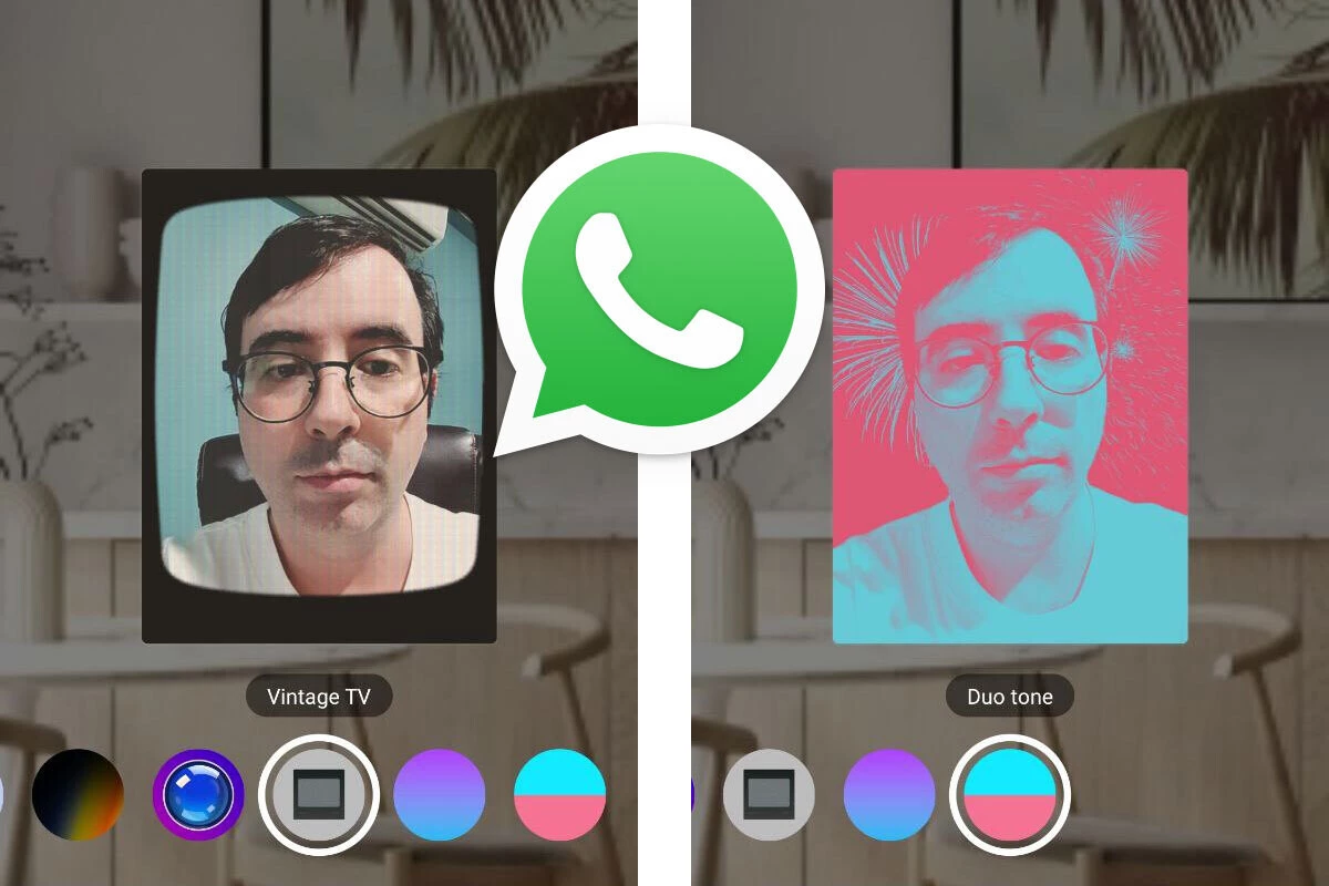 Aktualizacja WhatsApp: dodano konfigurowalne tła i efekty wizualne dla czatów wideo