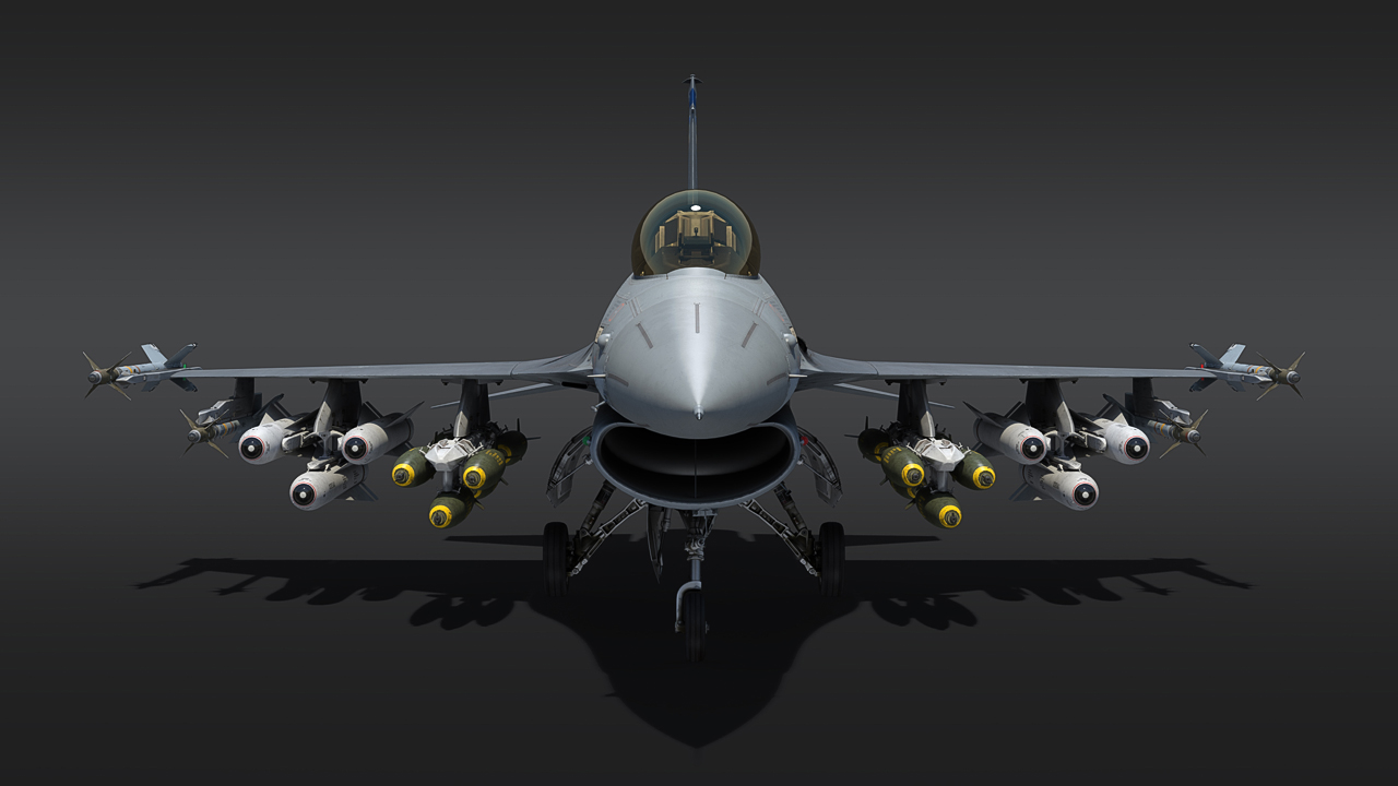 Fan War Thunder ujawnił tajne dane dotyczące myśliwca F-16A Fighting Falcon i pocisków AIM-12 AMRAAM