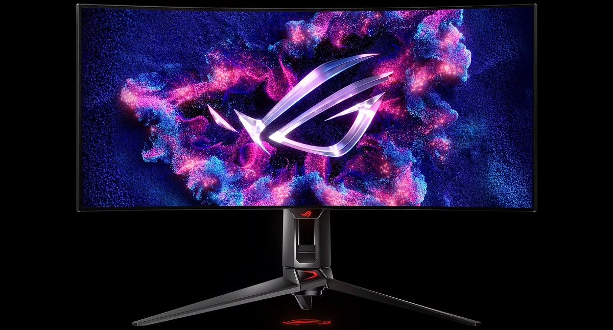 ASUS ROG Swift OLED PG34WCDM to pierwszy na świecie 34-calowy monitor OLED z częstotliwością odświeżania 240 Hz.