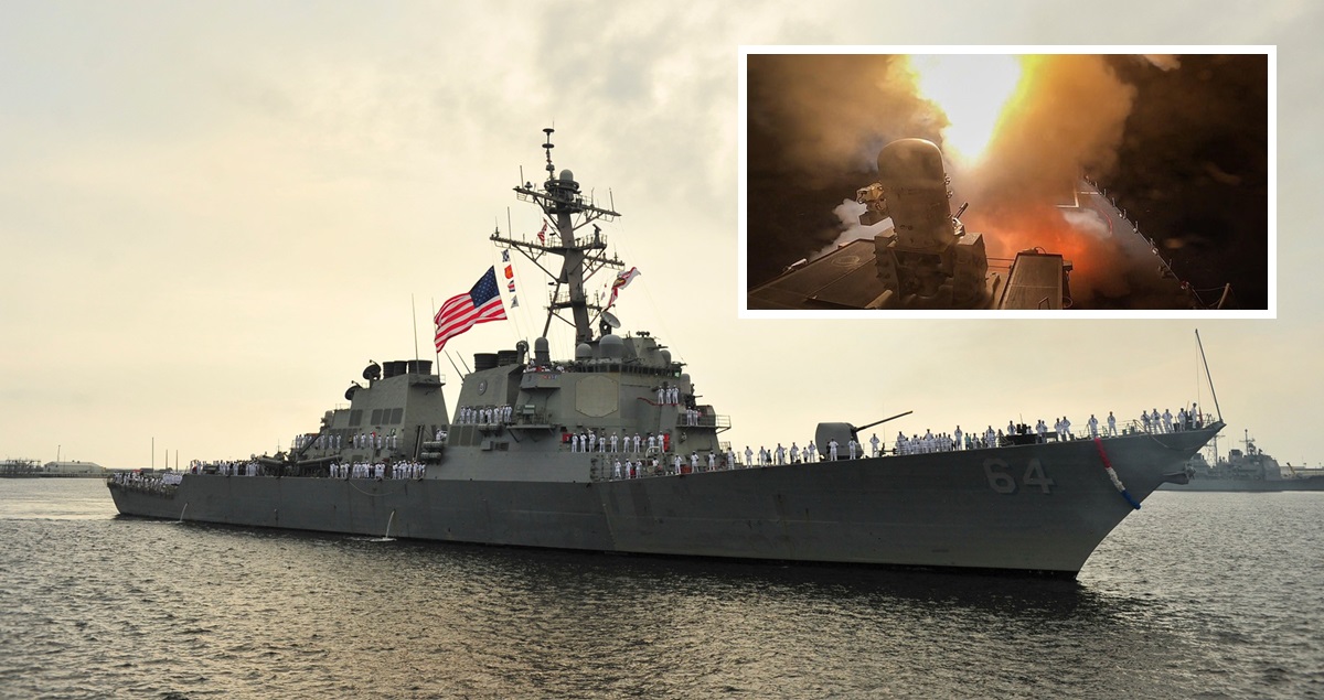 Niszczyciel klasy Arleigh Burke USS Carney zniszczył 15 dronów i cztery pociski manewrujące w ciągu 9 godzin na Morzu Czerwonym.