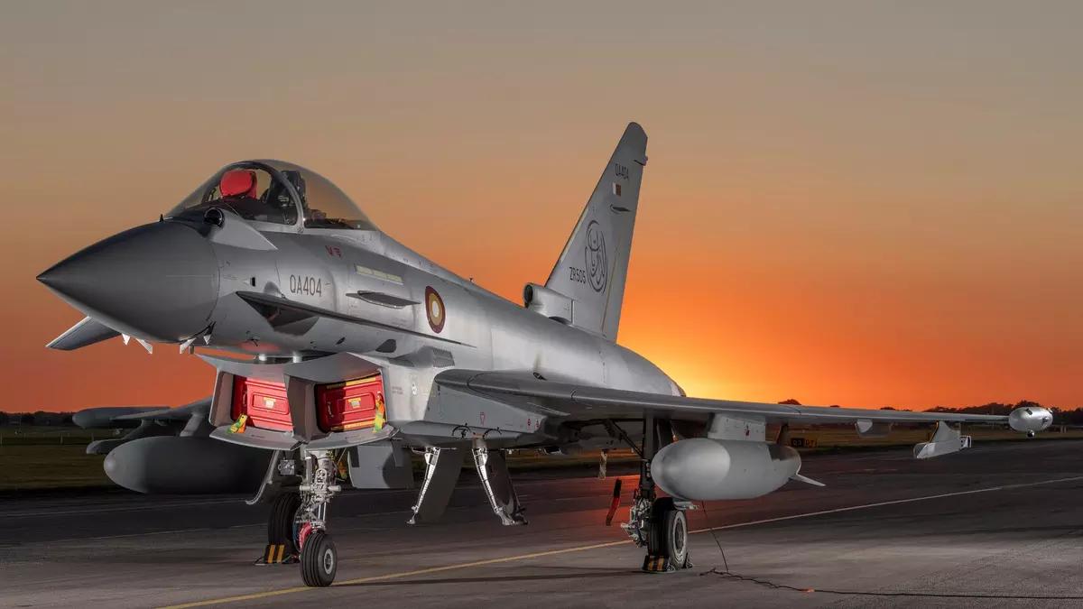 Katar otrzymuje pierwszy Eurofighter Typhoon w ramach kontraktu o wartości 5 mld euro