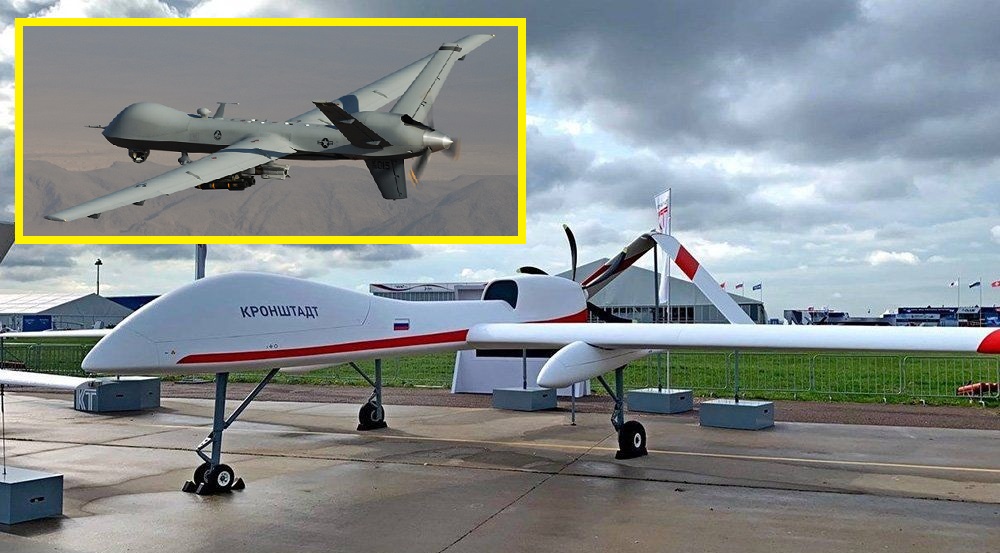 Rosyjski dron Sirius mógł zostać zmodernizowany przy użyciu amerykańskiej technologii z MQ-9 Reaper zestrzelonego nad Morzem Czarnym.