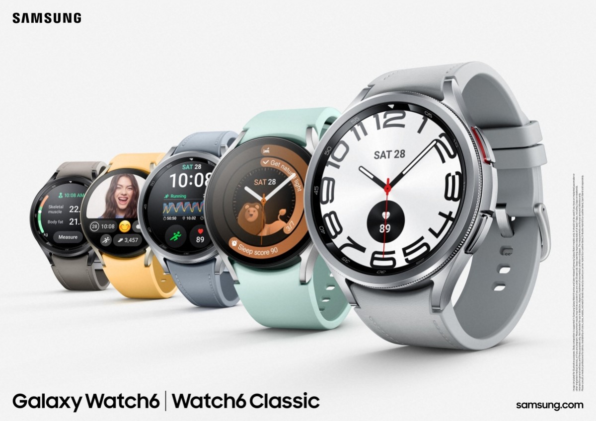 Samsung Galaxy Watch 6 - ekran Super AMOLED, szafirowe szkło, Exynos W930 i Wear OS 4 z One UI 6 Watch w cenie od 300 USD