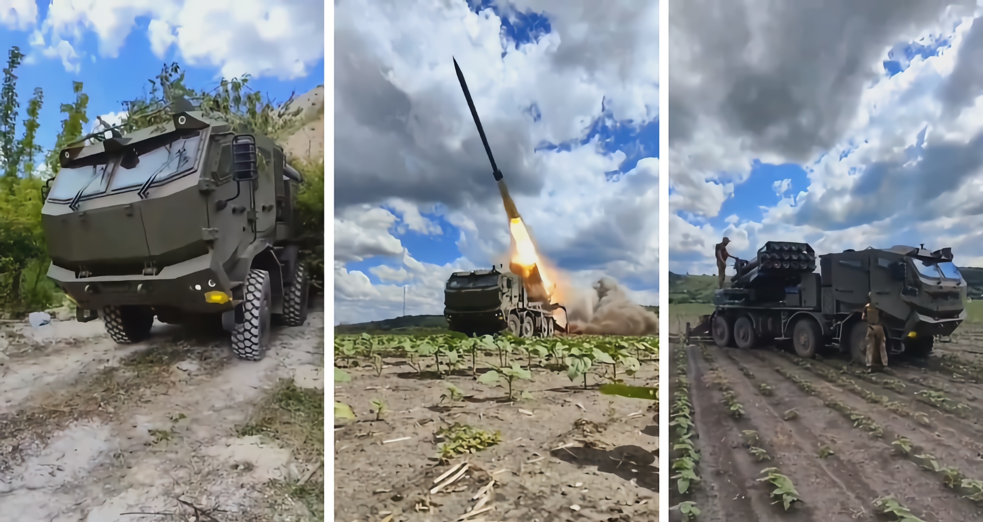 Ukraińskie wojsko po raz pierwszy pokazało wyniki MLRS "Bureviy" (wideo)