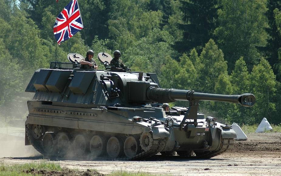 Wielka Brytania może w ciągu kilku dni przenieść na Ukrainę stanowiska artylerii samobieżnej AS90