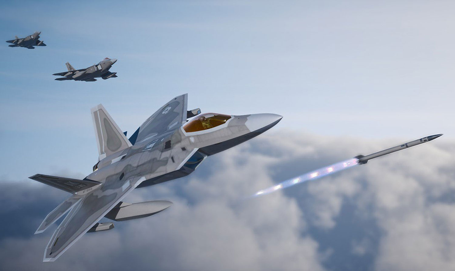 Stało się: F-22 Raptor po raz pierwszy w swojej historii zniszczył cel powietrzny - samolot pojawił się w 1997 roku