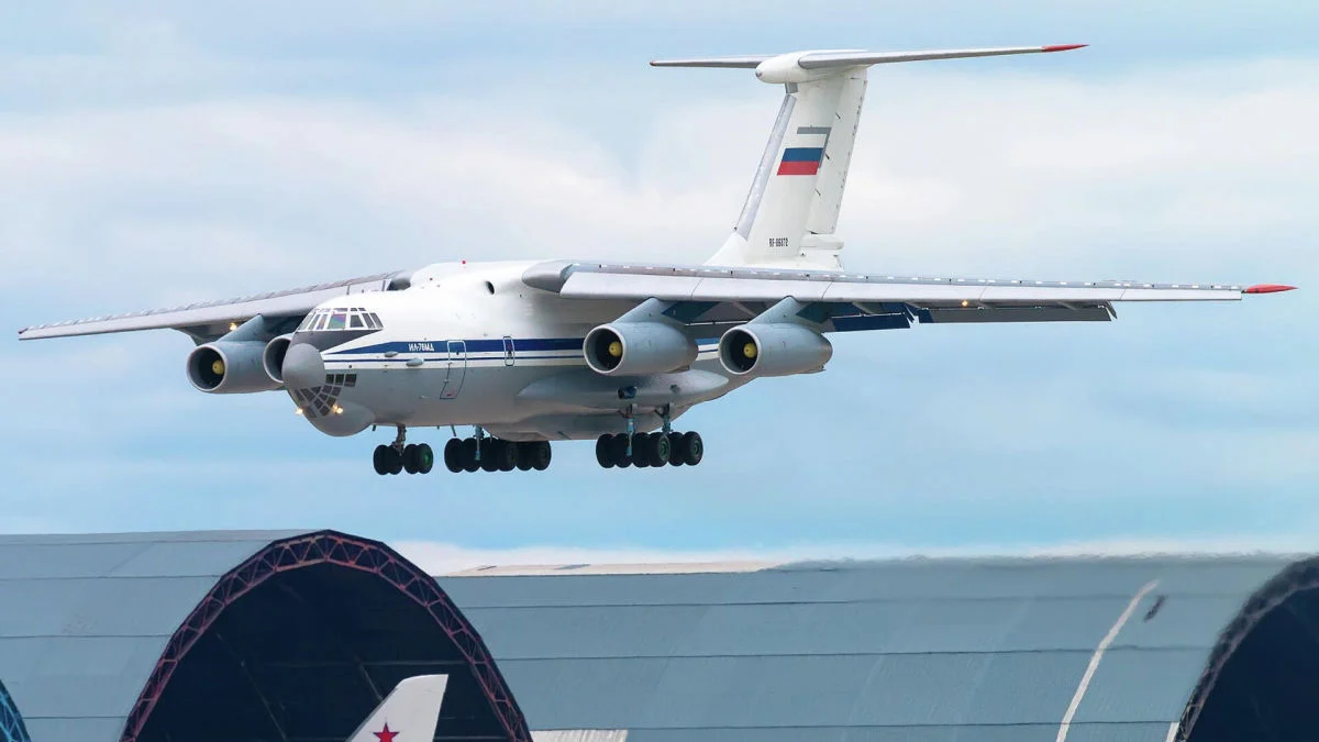 Samolot wojskowy Ił-76 rozbił się w Rosji podczas lotów szkoleniowych