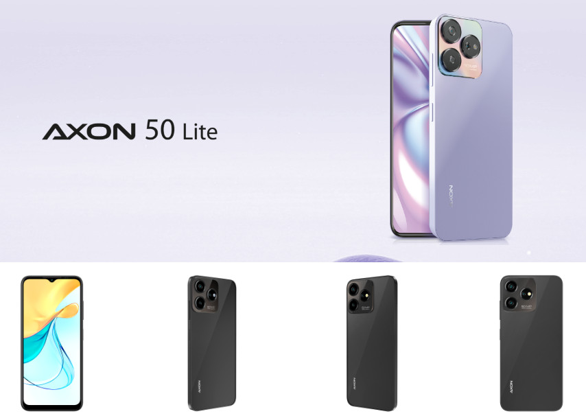 ZTE Axon 50 Lite - średniobudżetowy smartfon z aparatem 50 MP, baterią 5000 mAh i designem w stylu iPhone'a 14 Pro w cenie 250 USD