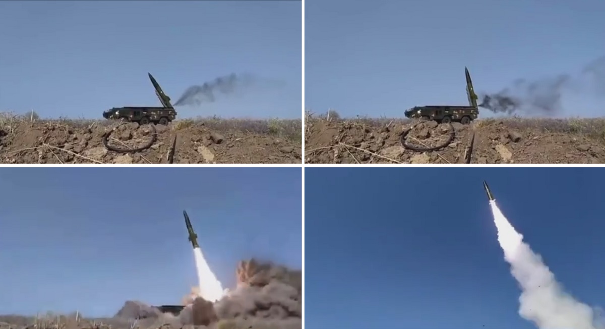 Ukraińskie Siły Zbrojne pokazują rzadkie wideo z taktycznego systemu rakietowego SS-21 Scarab B