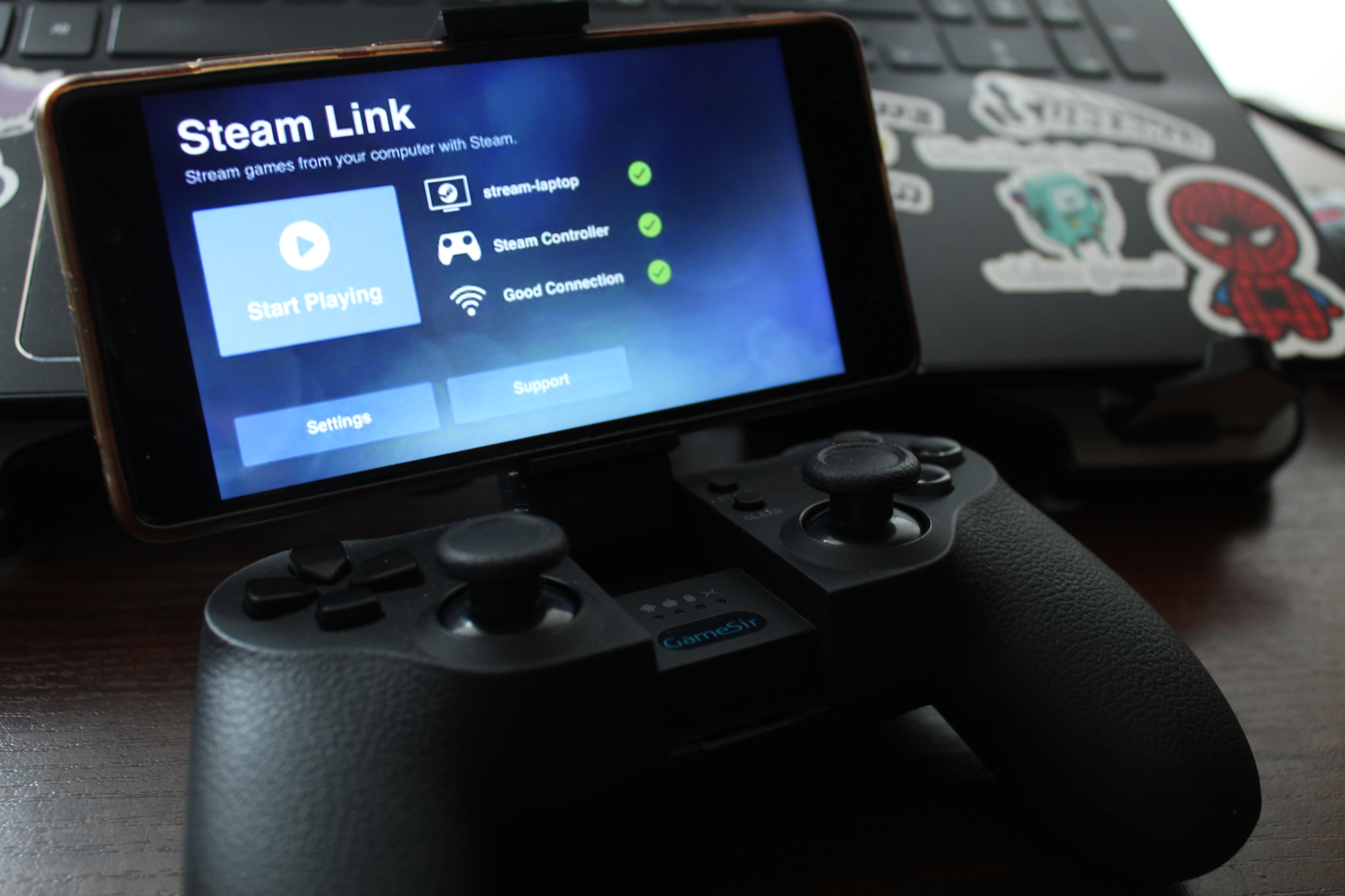 Dzięki Steam Link użytkownicy Android mogą uruchomić PC-gry, nawet w lesie