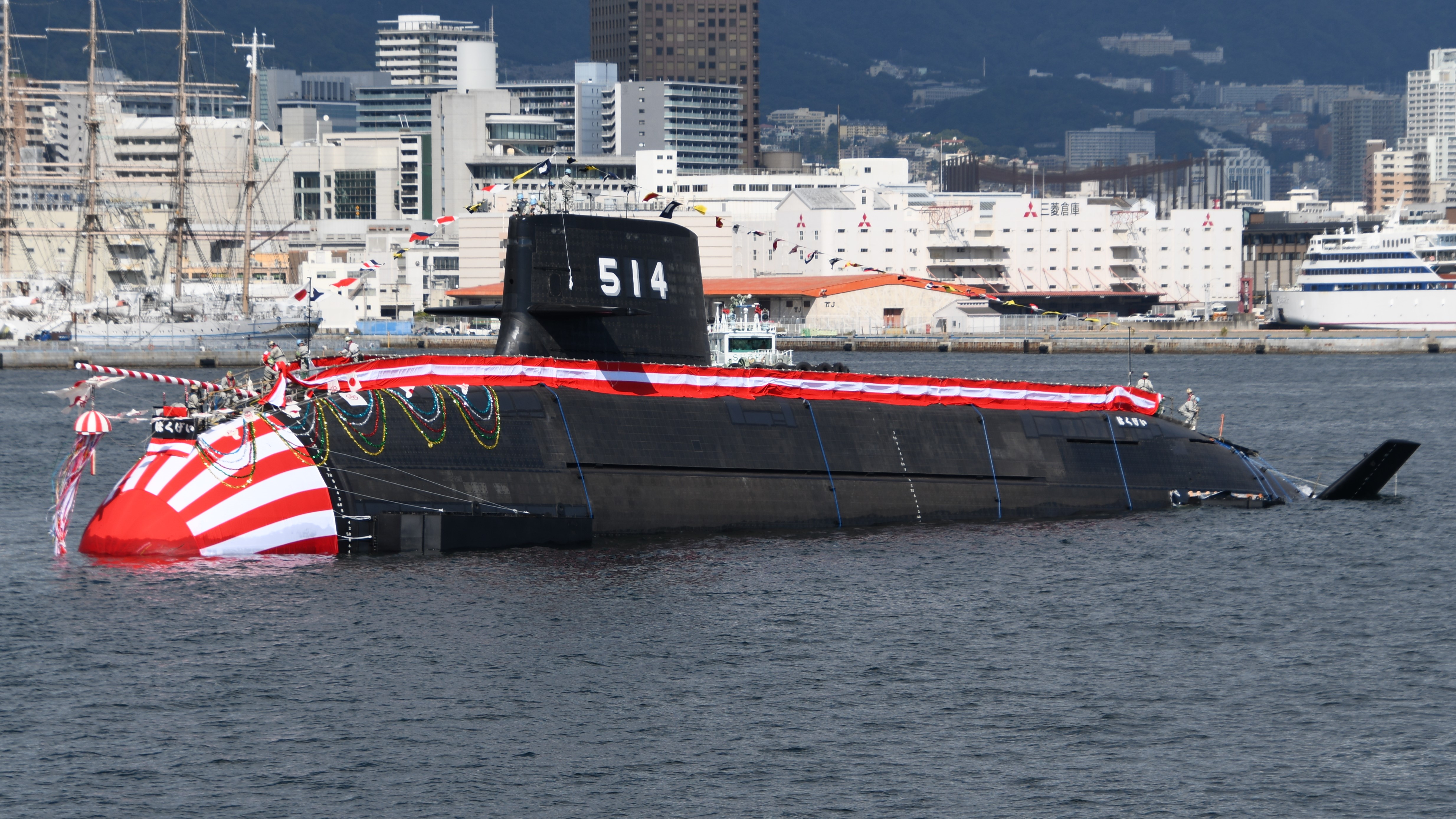 Japonia ma pierwszy na świecie okręt podwodny zasilany bateriami litowo-jonowymi - wart 5,4 mld dolarów i zdolny do przenoszenia nawet 30 pocisków