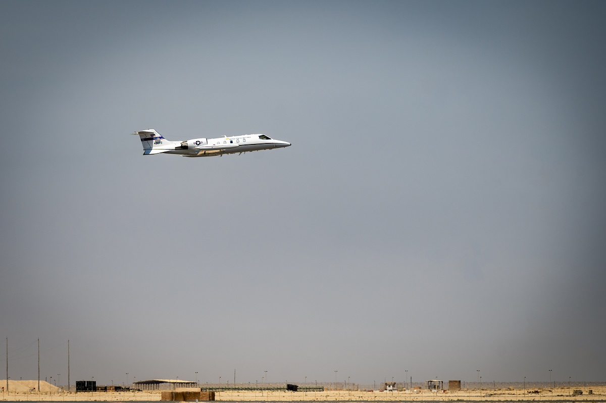 Ostatni Learjet C-21A amerykańskich sił powietrznych opuścił Bliski Wschód po 32 latach lotów