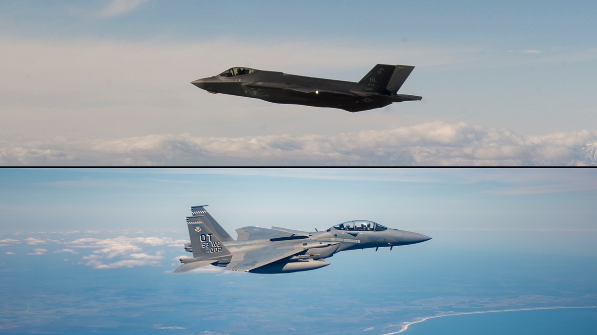 F-15EX Eagle II będzie kosztował 7,5 miliona dolarów więcej niż myśliwiec piątej generacji F-35A Lightning II.