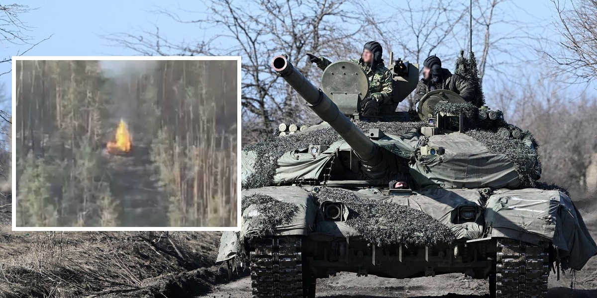 Ukraińskie siły obronne zniszczyły trzy zmodernizowane rosyjskie czołgi T-90M o wartości 7,5-13,5 mln dolarów.