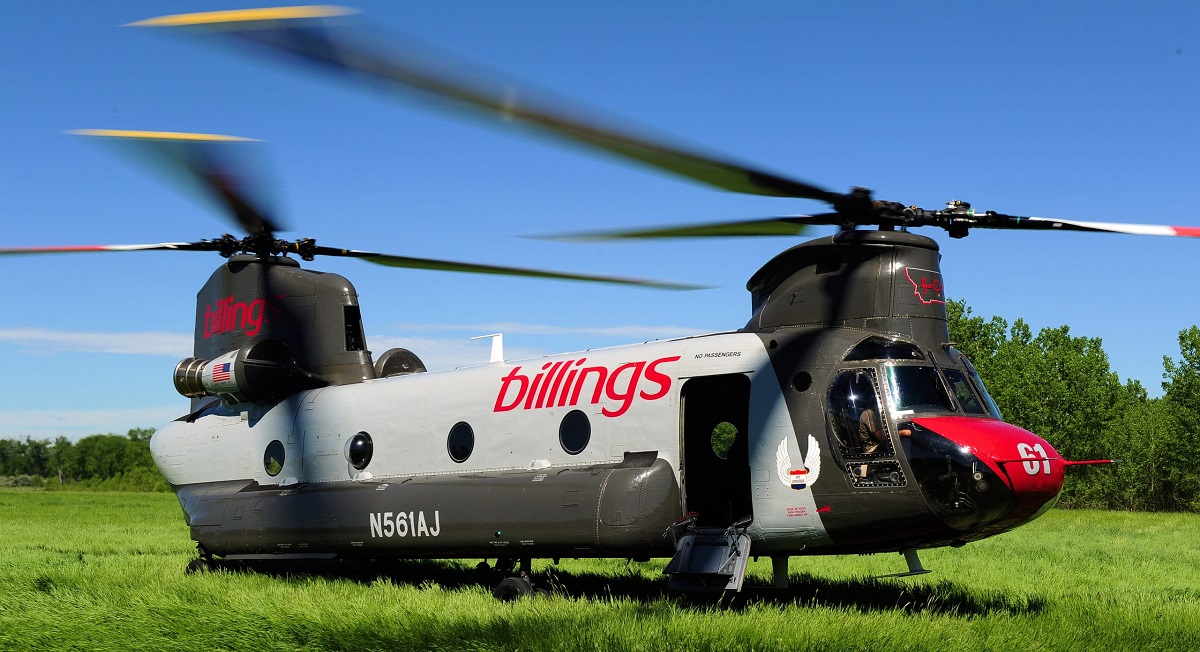 Holandia nie wysłała helikopterów CH-47D Chinook na Ukrainę, ale sprzedała je prywatnej amerykańskiej firmie Billings Flying Services
