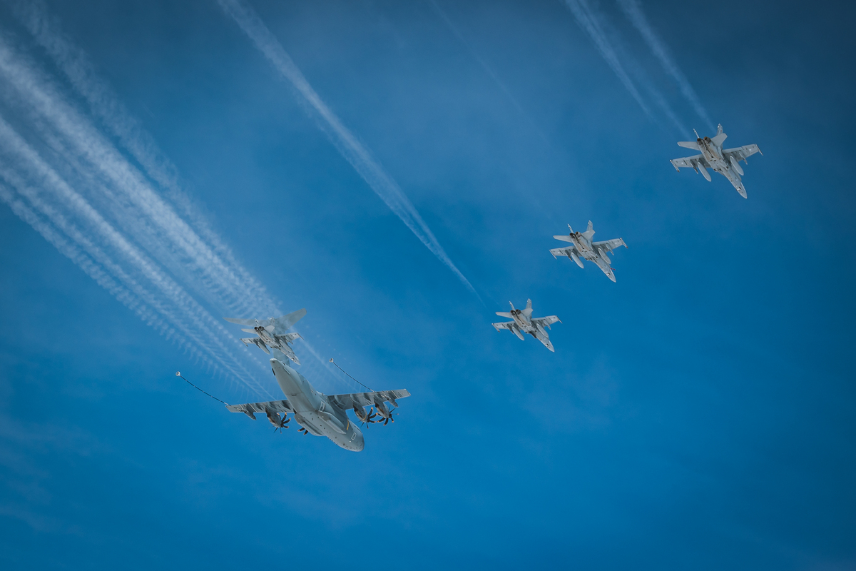 F-35A, Typhoon, F/A-18, F-15E, Rafale i F-16 biorą udział we wspólnych ćwiczeniach NATO-Finlandii w Europie