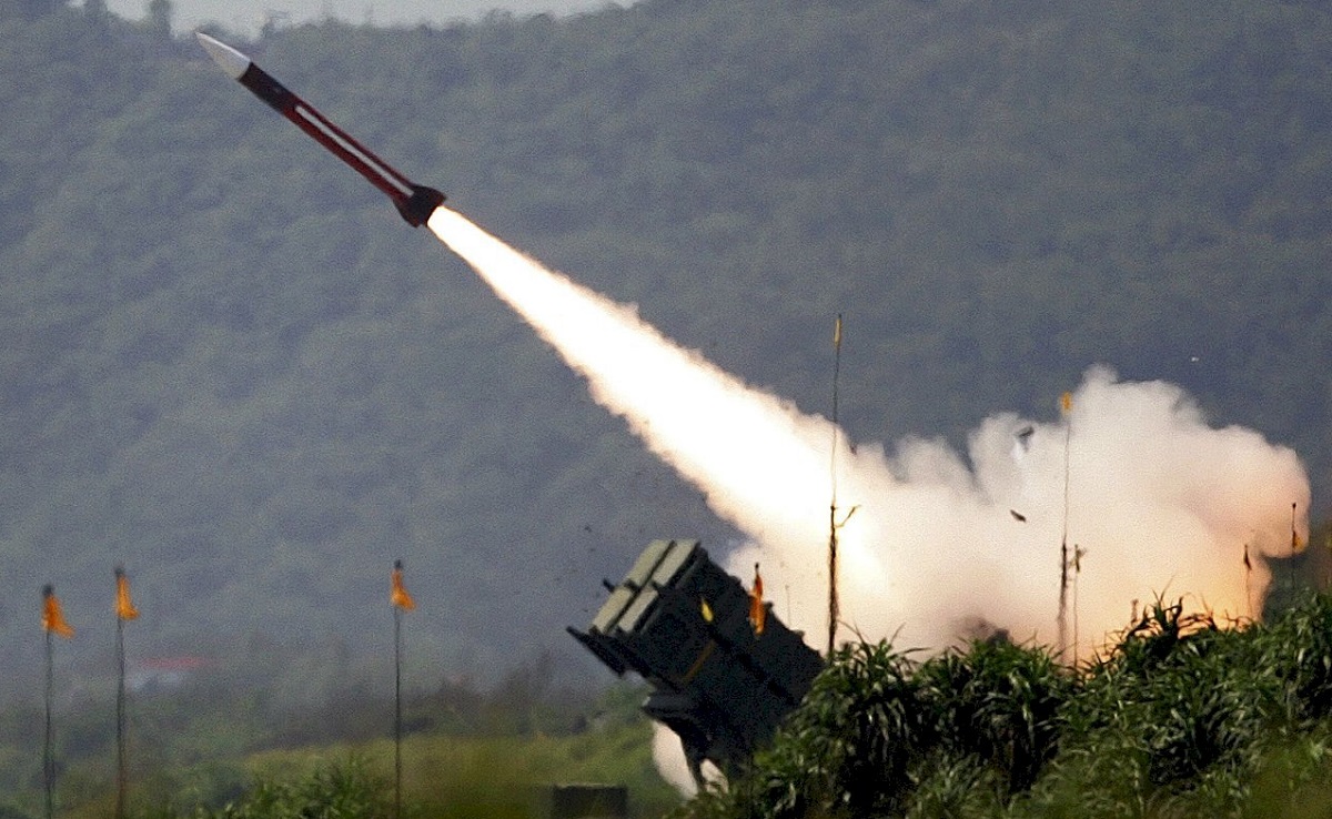 Rakieta przechwytująca Patriot PAC-3 eksplodowała przedwcześnie przed osiągnięciem celu podczas ćwiczeń na Tajwanie.
