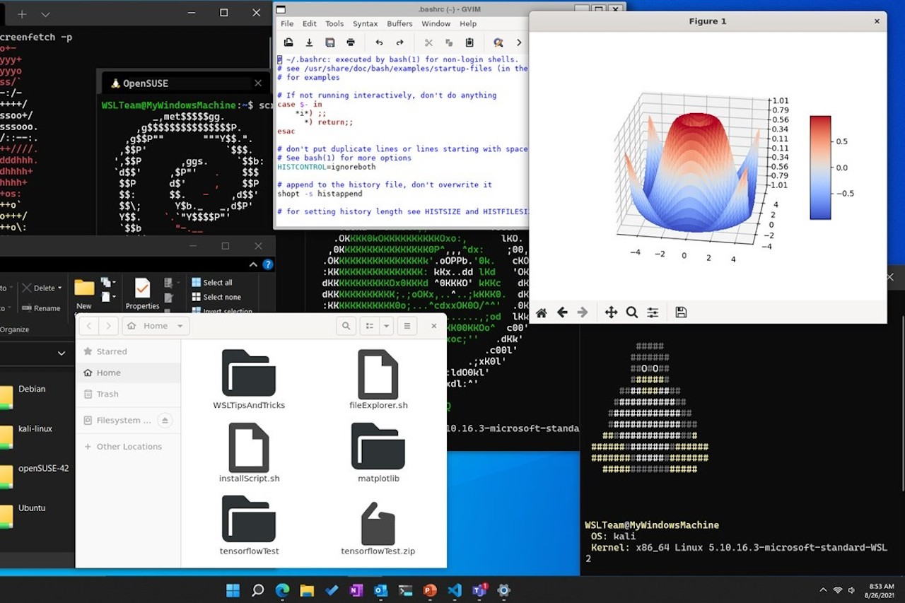 Windows Subsystem for Linux pojawił się w Microsoft Store na Windows 11