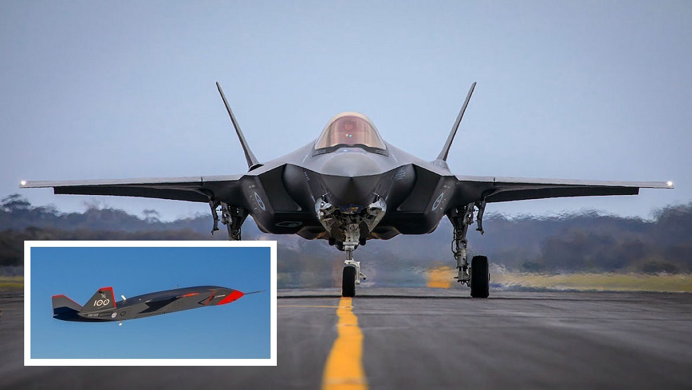 Lockheed Martin chce połączyć myśliwce F-35 Lightning II z dronami MQ-28 Ghost Bat