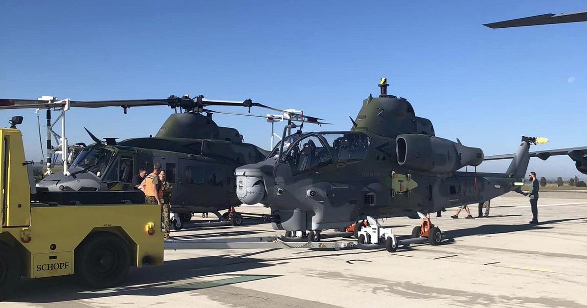 Firma Bell dostarczyła do Czech trzecią partię śmigłowców wojskowych AH-1Z Viper i UH-1Y Venom, które zastąpią Mi-24/35 i Mi-17/171 przekazane Ukrainie.