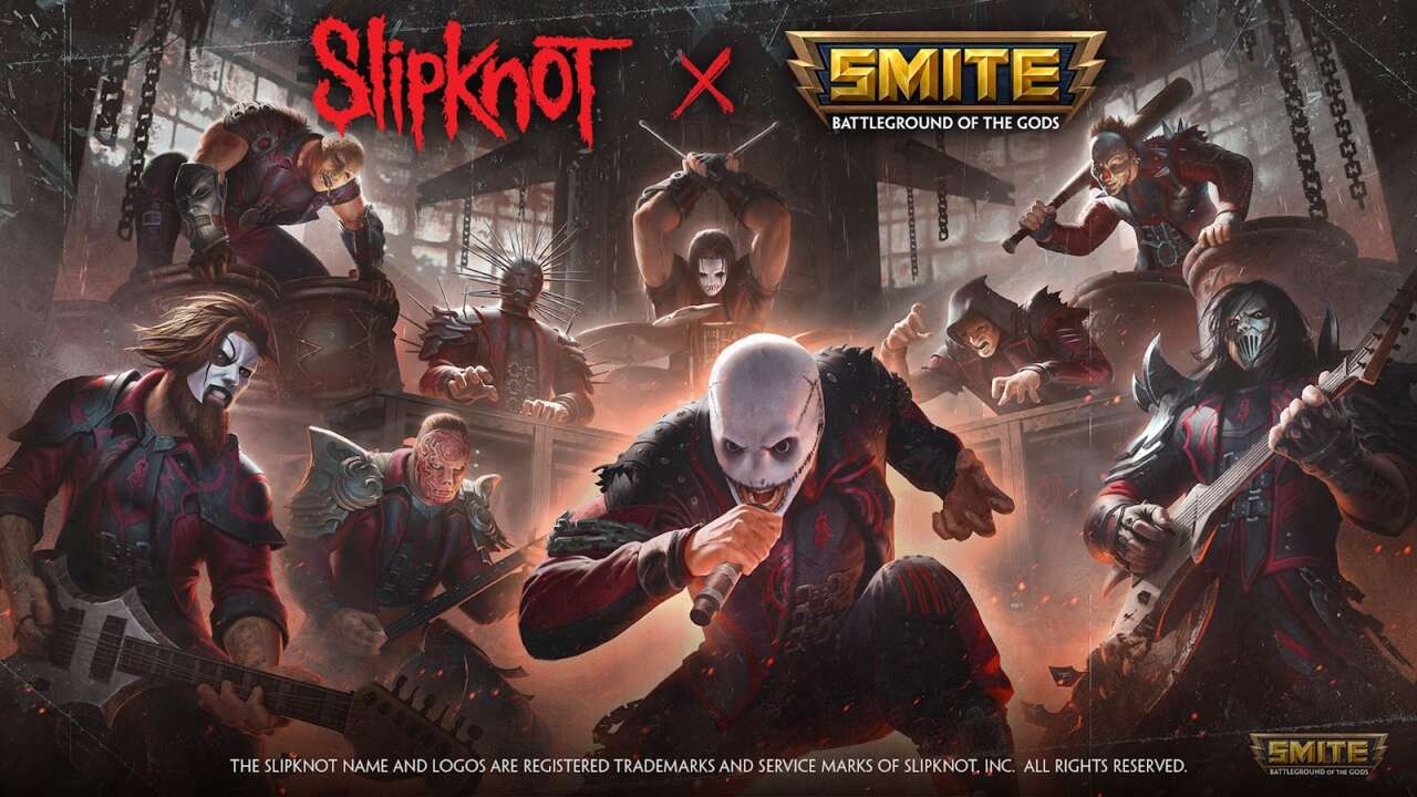 Crossover Smite z metalowym zespołem Slipknot startuje w maju