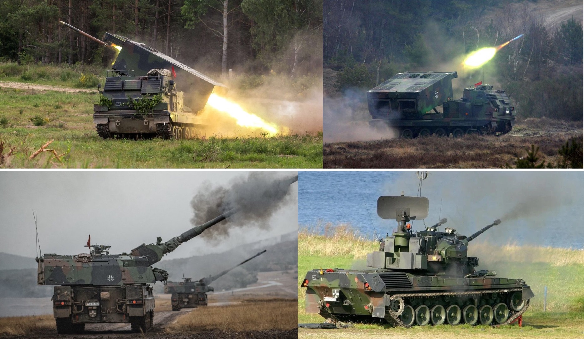 Dziesięć haubic PzH 2000, pięć czołgów przeciwlotniczych Gepard i trzy systemy rakietowe MARS II - Niemcy poinformowały o przekazaniu broni na Ukrainę