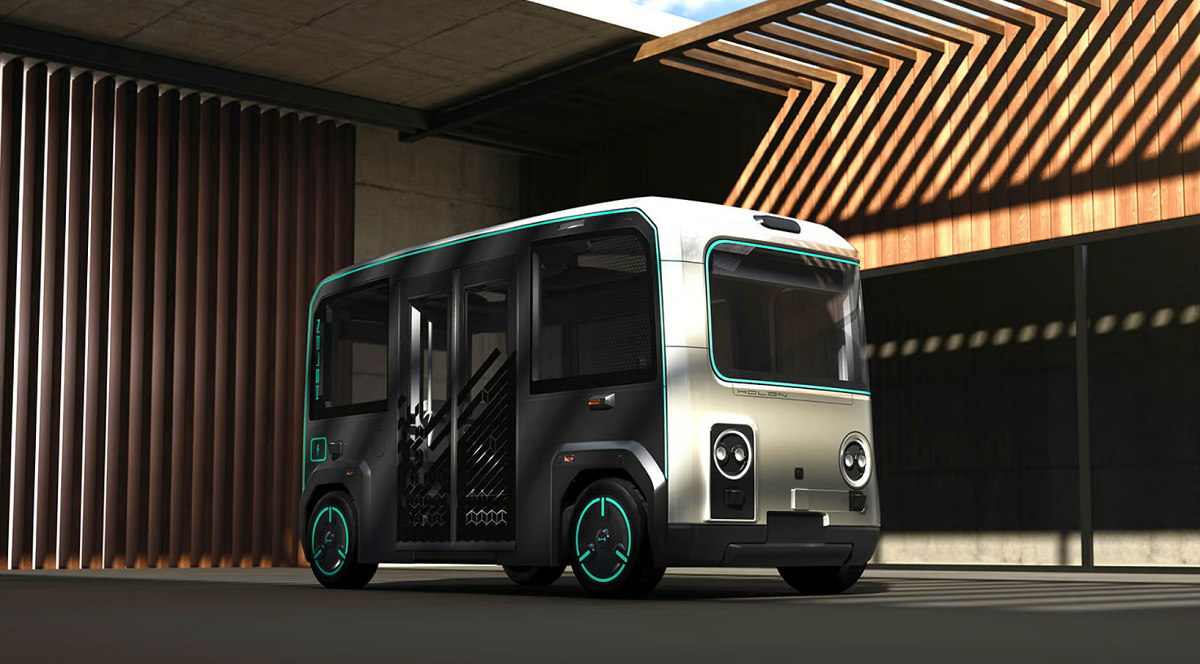 Pininfarina odsłania Holon, bezzałogowy elektryczny minibus oparty na platformie Mobileye Drive