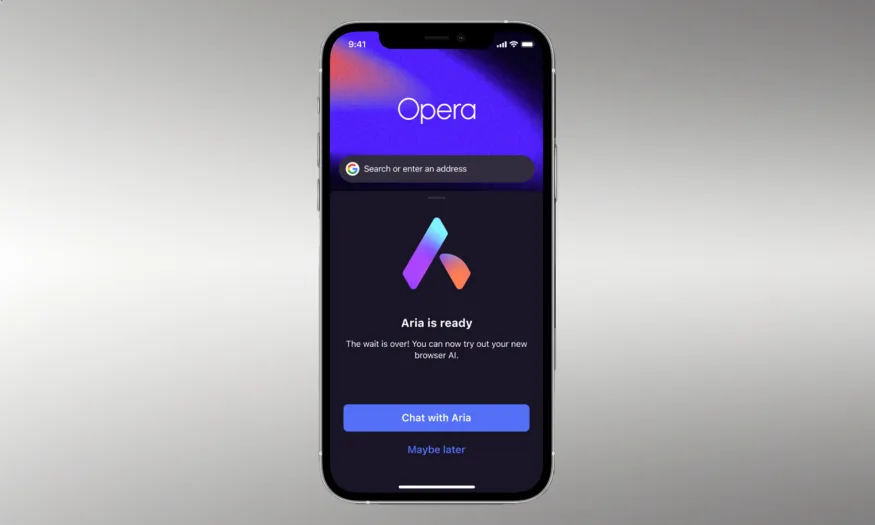 Asystent AI przeglądarki Opera jest już dostępny w aplikacji na iOS