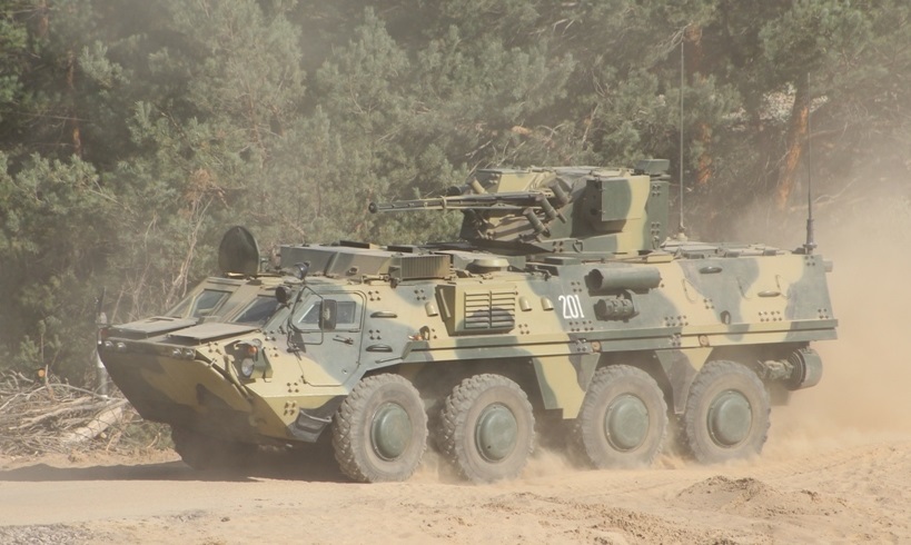Ukraińskie wojsko pokazało rzadki BTR-4 "Bucephalus" o wartości do 1 600 000 $